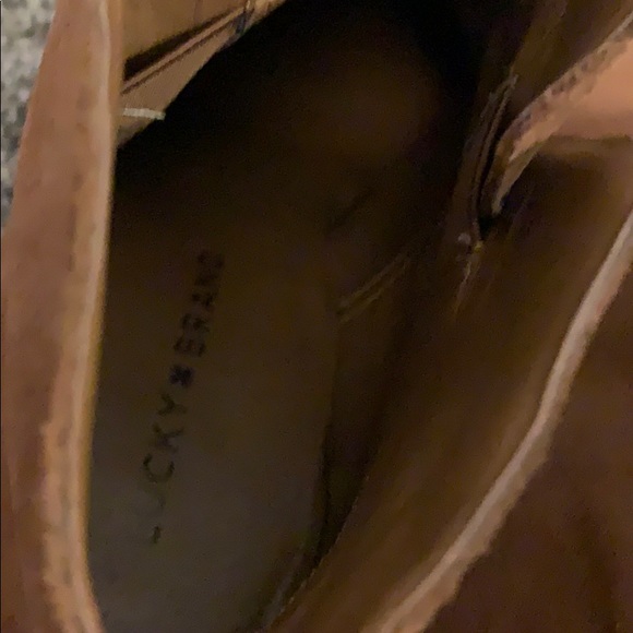 Lucky brand boots 10. Brown leather - Picture 6 of 6